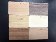 Real Wood RFID Smart Card For Hotel Door Locks supplier