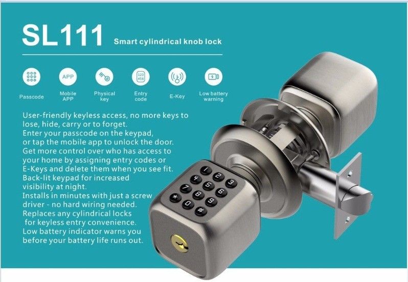 Smart Cylindrical Knob Lock Manufacturer in CHINA supplier
